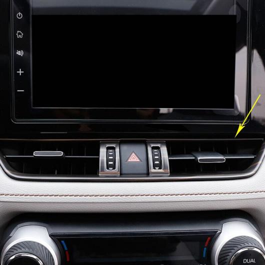 売り出し 適用: トヨタ RAV4 RAV 4 XA50 50 2019 2020 ダッシュボード ミドル コンソール エア 吹き出し口 トリム 装飾 インテリア 木目調 タイプ006 AL-FF-0825 AL