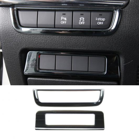 �A�N�Z�T���[ �K�p: MAZDA3 �}�c�_3 LHD 2019 2020 �w�b�h���C�g �{�^�� �g���� �x�[�� �K�[�j�b�V�� �u���b�N�E�V���o�[ AL-FF-2034 AL