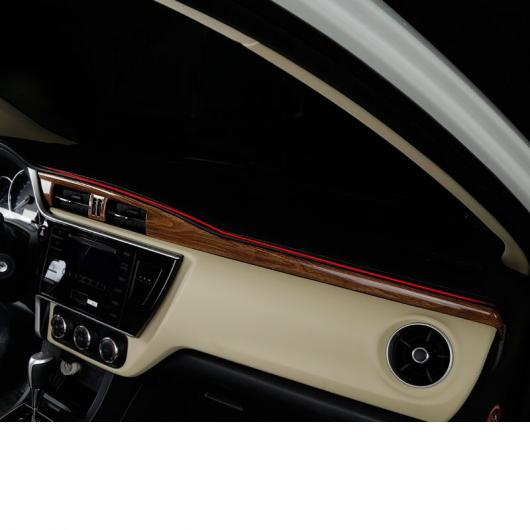 音声合成の時代が 適用: トヨタ カローラ E210 セントラル ダッシュボード トリム 装飾 インテリア アクセサリー 2014 2015 2016 2017 2018 1〜3 AL-FF-5033 AL
