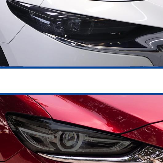 TPU �g�����X�y�A�����g �u���b�N �w�b�h���C�g �t�B���� �����h�~ �X�e�b�J�[ �K�p: �}�c�_ 3 6 CX-5 MAZDA3 2012-2018�`MAZDA6 2013-2019 AL-FF-5275 AL