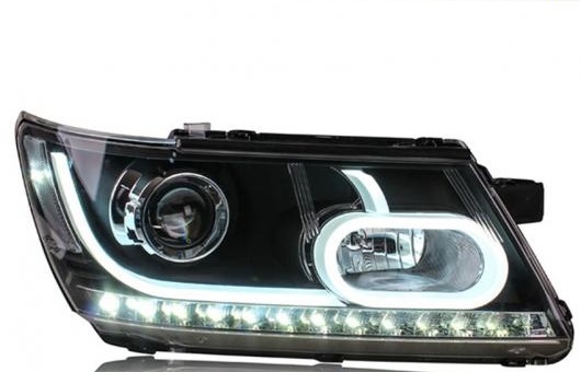 ヘッドライト 適用: ダッジ/DODGE ジャーニー 2009 2015 LED ヘッドランプ デイタイムランニングライト DRL 4300K〜8000K 35W・55W AL HH 0045 AL :502725330:オートパーツエージェンシー