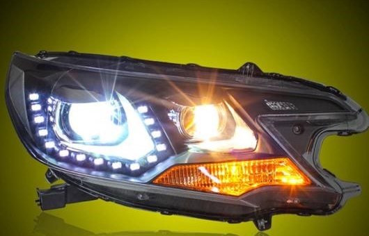 ヘッドライト 適用: ホンダ C-RV 2012-2013 LED CRV ヘッドランプ デイ