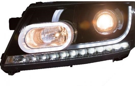 適用: ダッジ/DODGE ジャーニー ヘッドライト 09 15 LED ヘッドランプ DRL プロジェクター H7 HID 4300K〜8000K 35W・55W AL HH 0308 AL :502727960:オートパーツエージェンシー