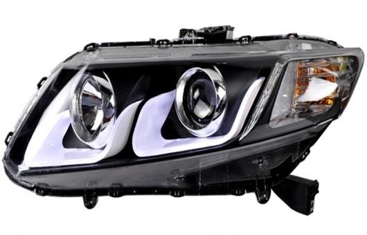 適用: ホンダ シビック ヘッドライト 2012 2015 LED DRL レンズ ダブル ビーム H7 HID キセノン BI 4300K〜8000K 35W・55W AL HH 0326 AL :502728140:オートパーツエージェンシー