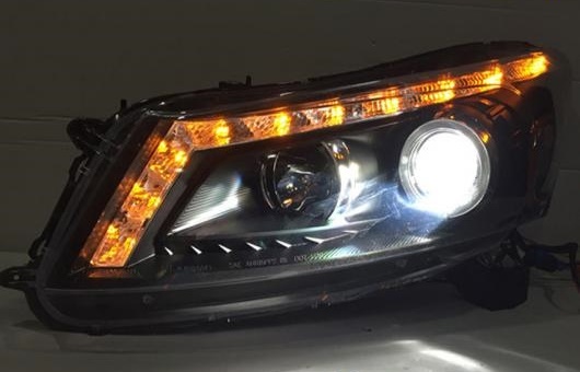 適用: ホンダ アコード ヘッドライト 2008 2013 LED DRL BI キセノン レンズ ハイ ロー ビーム パーキング 4300K〜8000K 35W・55W AL HH 0351 AL :502728390:オートパーツエージェンシー