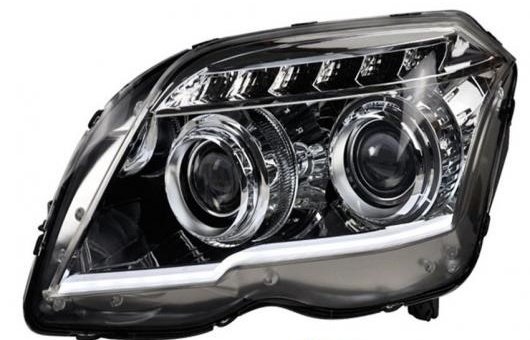 適用: メルセデスベンツ/MERCEDES BENZ ベンツ GLK 300 ヘッドライト 2011 LED DRL レンズ ダブル ビーム H7 4300K〜8000K 35W・55W AL HH 0437 AL :502729250:オートパーツエージェンシー