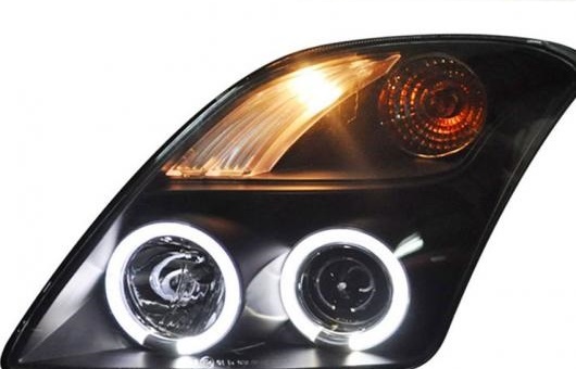 適用: スズキ スイフト ヘッドライト 2005 2011 LED DRL レンズ ダブル ビーム H7 HID キセノン BI 4300K〜8000K 35W・55W AL HH 0466 AL : 502729540 : オートパーツエージェンシー