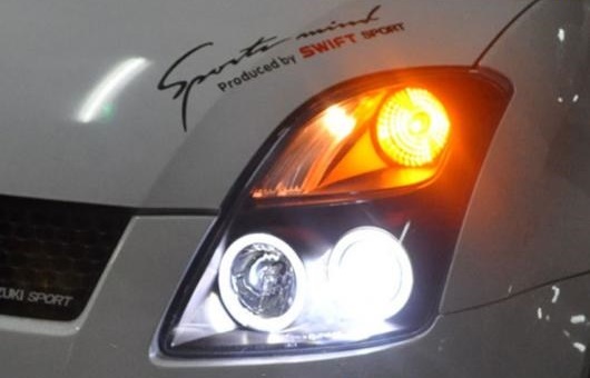 適用: スズキ スイフト ヘッドライト 2005 2011 LED DRL レンズ ダブル ビーム H7 HID キセノン BI 4300K〜8000K 35W・55W AL HH 0466 AL : 502729540 : オートパーツエージェンシー