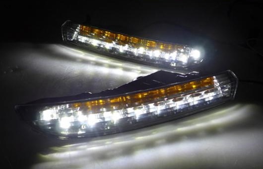 国産品 適用: VW フォルクスワーゲン/VOLKSWAGEN CC LED DRL 2010-2013 フォグ ランプ デイタイムランニングライト 高光度 ガイド A スタイル AL-HH-0484 AL