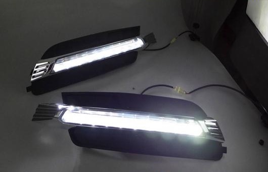 適用: アウディ/AUDI AU DI A6L C7 LED DRL 高光度 ガイド フォグ ランプ デイタイムランニングライト AL HH 0498 AL :502729870:オートパーツエージェンシー