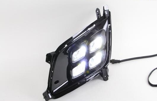 適用: 起亜 K5 2015 LED DRL フォグ ランプ デイタイムランニングライト 高光度 ガイド AL HH 0680 AL :502731740:オートパーツエージェンシー