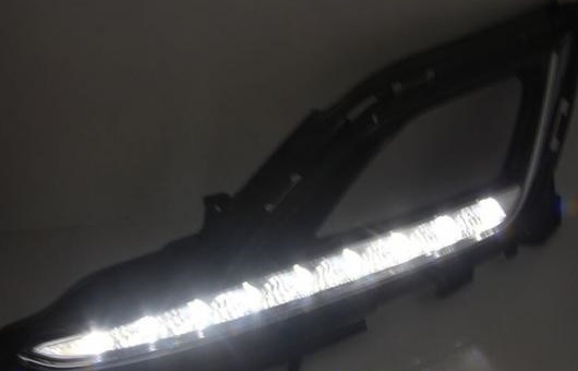適用: ヒュンダイ ソナタ 2014-2017 LED DRL フォグ ランプ デイタイム
