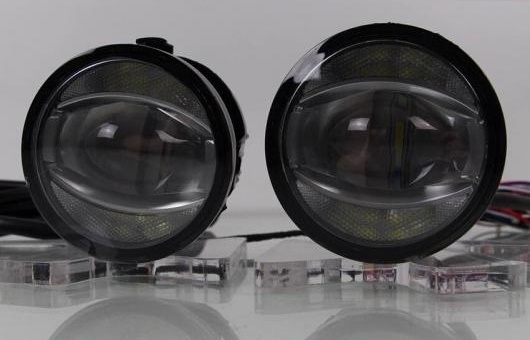 デイタイムランニングライト 2012 適用: スバル XV LED フォグ ライト オート エンジェル アイ フォグランプ DRL ハイ＆ロー 6000K 35W AL HH 1003 AL :502734980:オートパーツエージェンシー