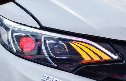 ヘッドランプ 適用: ホンダ フィット 2014 2016 LED ヘッドライト DRL H7/D2H HID キセノン BI レンズ 4300K〜8000K 35W・55W AL HH 1092 AL :502735870:オートパーツエージェンシー