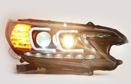 LED ヘッドランプ 適用: ホンダ CR V ヘッドライト 2012 2014 CRV DRL H7 HID Q5 バイキセノン レンズ ロー 4300K〜8000K 35W・55W AL HH 1104 AL :502735990:オートパーツエージェンシー