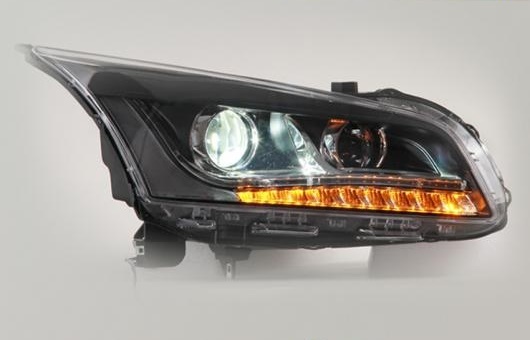 適用: シボレー/CHEVROLET クルーズ ヘッドライト 2015 LED GIT ヘッドランプ エンジェル アイ DRL H7 HID 4300K〜8000K 35W・55W AL HH 1190 AL :502736850:オートパーツエージェンシー