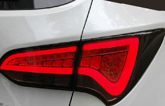 �K�p: �q�����_�C/����/HYUNDAI IX45 �e�[�����C�g �T���^�t�F LED �e�[�� �����v ���A DRL + �u���[�L �p�[�N �V�O�i�� L ���b�h AL-HH-0705