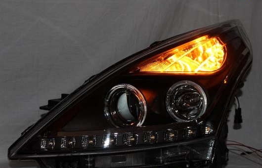 �w�b�h�����v �K�p: ���Y �e�B�A�i 2008-2011 LED �w�b�h���C�g DRL H7/D2H HID 4300K�`8000K 35W�E55W AL-HH-0922