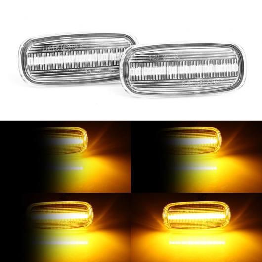 2�s�[�X LED �_�C�i�~�b�N �T�C�h �}�[�J�[ �E�C���J�[ �V�[�P���V���� ���C�g �t���[ �z���C�g �V�F���E�X���[�N �V�F�� AL-II-1875 AL