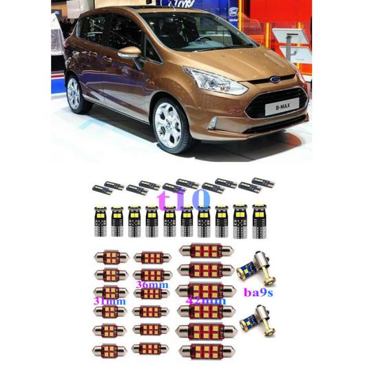 LED �ԗp ���� ���C�g �K�p: �t�H�[�h/FORD B-MAX JK �~�j�o�� �o�� JK �{�b�N�X C-MAX DM2 �~�j�o�� �����v �o���u �G���[�t���[ �z���C�g AL-JJ-2329 AL
