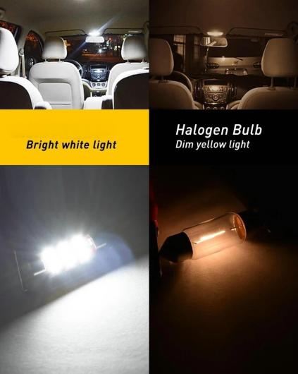 LED 車用 内装 ライト 適用: ルノー/RENAULT グランド カングー KW01 セニック 2 JM01 28mm バニティ ミラー〜BA9S ホワイト AL-JJ-2486 AL｜apagency｜03