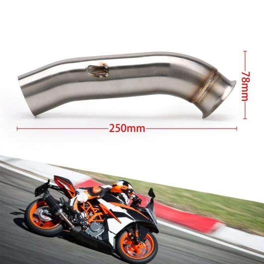 バイク エキゾースト マフラー ミドル リンク パイプ 適用: スズキ GSXR600 GSXR750 エキゾースト 2011-2017 K11 ラウンド リンク タイプ001 AL-JJ-4362 2輪 ALの画像