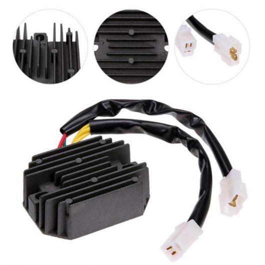 バイク レギュレーター 整流器 適用: スズキ GS500 2004-2011 GS500K 2001-2009 レギュレーター 整流器 電圧 タイプ001 AL-JJ-4465 2輪 ALの画像