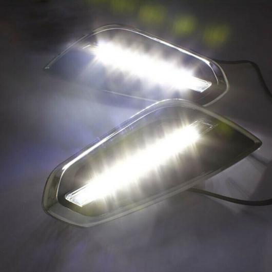 LED DRL デイタイムランニングライト フォグ ライト ドライビング バンパー 適用: ボルボ/VOLVO S60 V60 2009-2013 ブラック AL-KK-1774 AL｜apagency｜08