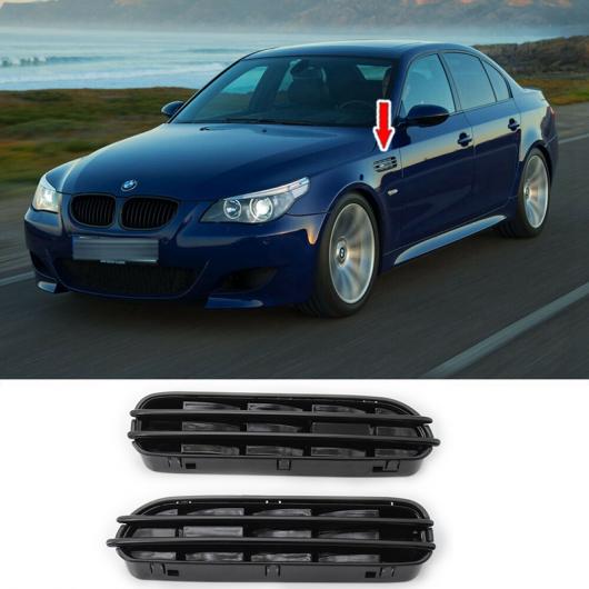 2ピース M5 サイド フェンダー エア フロー ベント グリル グリル 適用: BMW E60/E61 E39 M5