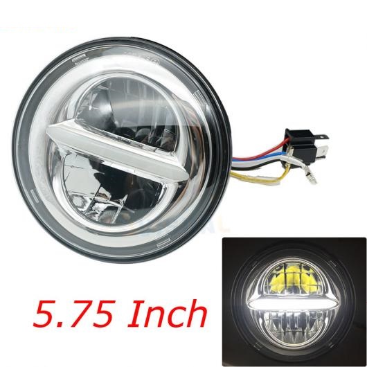 5.75インチ LED ヘッドライト 適用: ストリート XG500 鉄 ロー XL883 ダイナ スポーツスター V-ロッド ナイト FLSTSE トライアンフ/TRIUMPH AL-KK-2645 2輪 AL