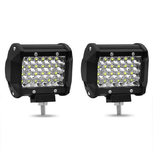 4�C���` LED ���C�g ���[�N �o�[ ���������v �X�|�b�g �R���{ �r�[�� 4 LED �h���C�r���O ���[�L���O �����v �t�H�O 2�s�[�X 72W AL-KK-2792 AL