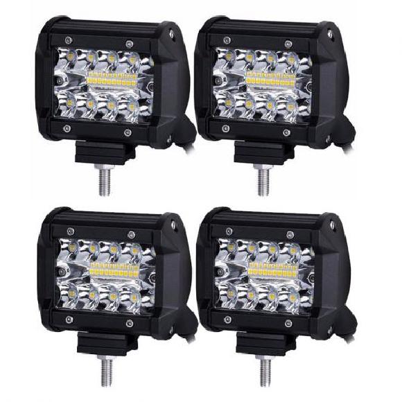4 60W �X�|�b�g �r�[�� LED ���[�N ���C�g �o�[ �K�p: �I�t���[�h 4WD LED �t�H�O�����v �g���b�N �I�[�g�o�C �o�� 4�s�[�X AL-KK-2793 AL