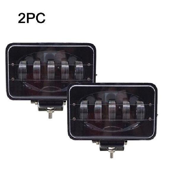 4�C���` ���������v �X�|�b�g �r�[�� LED ���[�N ���C�g �o�[ �K�p: �I�t���[�h 4WD LED �t�H�O�����v �g���b�N 2�s�[�X �u���b�N AL-KK-2800 AL