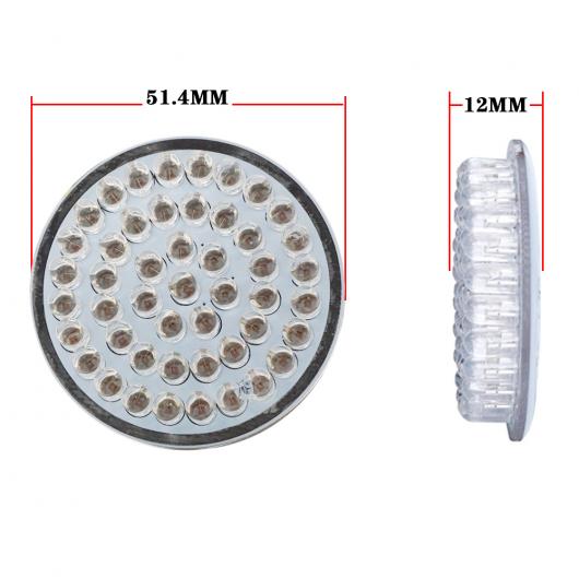 2ピース LED バレット ウインカー インジケーター ライト ランプ 1156 1157 LED 2ピース イエロー〜2ピース レッド レッド AL-KK-2824 2輪 ALの画像