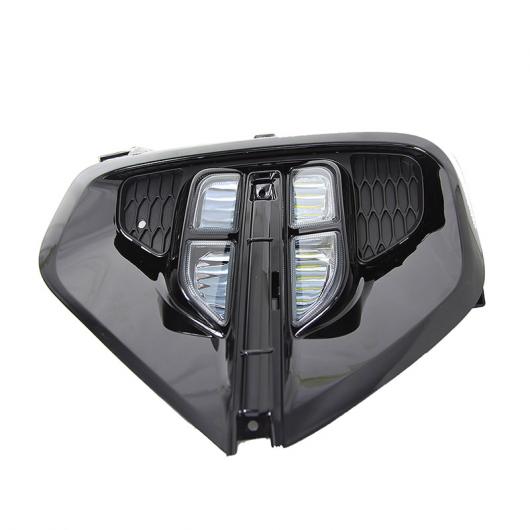 LED デイタイムランニングライト 適用: 起亜 スポーテージ/KX5 2019 2020 防水 ABS 12V DR 2ピースL フォグランプ 装飾 AL KK 4195 AL : 503502780 : オートパーツエージェンシー