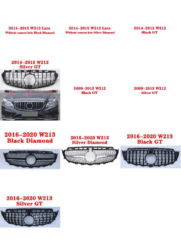 送料無料 ベンツ Eクラス W212 フロントグリルカバー メルセデスベンツeクラスw212 2009-2015 e260 e300 e350 e200 gt