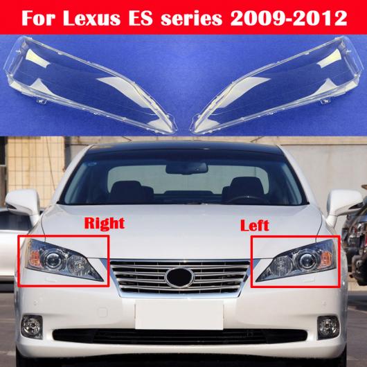 フロント ヘッドライト ヘッド ランプ 防水 ブライト ランプシェード クリア シェル カバー 適用: レクサス ESシリーズ ES240 ES350 2009 左・右 AL-KK-4603 AL｜apagency