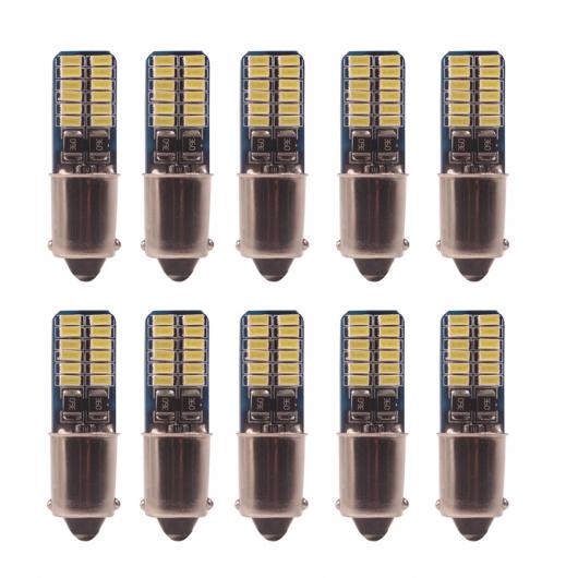 10�s�[�X BA9S T4W LED CAN-BUS �o���u 3014 24SMD �X���[�� ���C�g �z���C�g �I�[�g ���o�[�X ���C�g 6000K 12V �z���C�g 6000K AL-KK-6795 AL