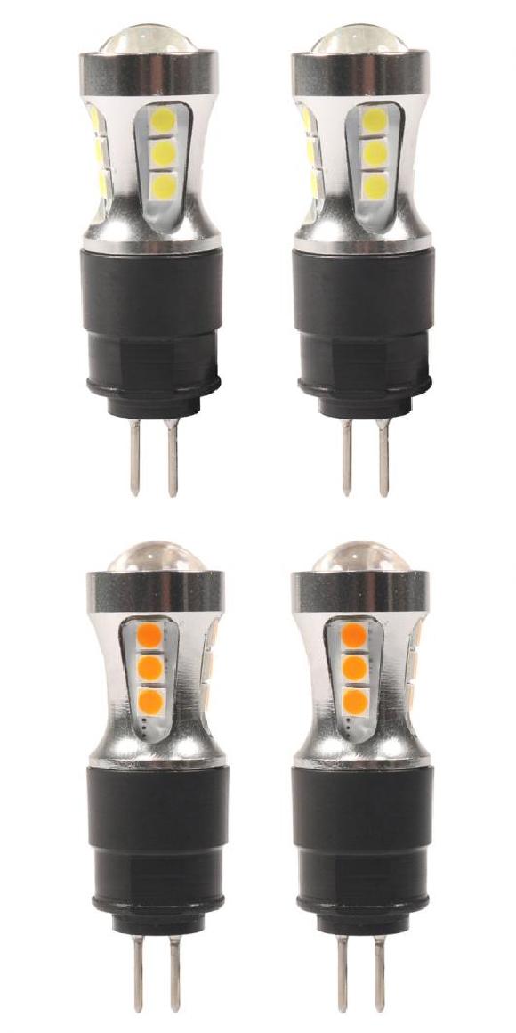 2�s�[�X G4 HP24W LED �o���u �K�p: �v�W���[/PEUGEOT 3008 5008 �f�C�^�C�������j���O���C�g �V�g���G��/CITROEN C5 �f�C �z���C�g�E�A���o�[ AL-KK-6875 AL