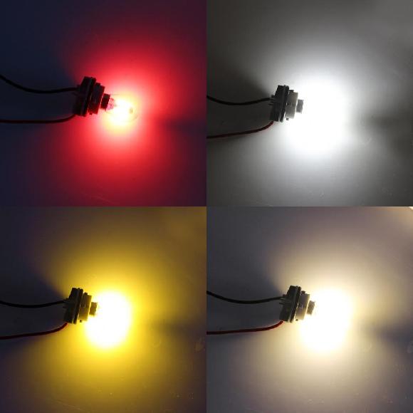 2�s�[�X P21W LED 1156 BA15S LED �t�B�������g �o���u �K�p: ���o�[�X ���C�g 1156 ���b�h�`1156 �E�H�[�� �z���C�g AL-KK-6887 AL