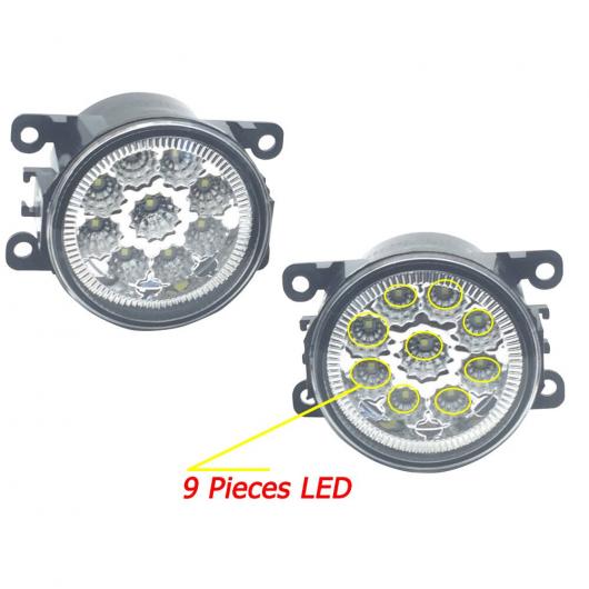 適用: スズキ ジムニー SN JB43 FJ 1998-2018 9LED チップ フォグ