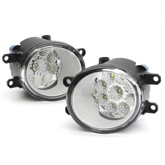 適用: トヨタ カムリ ハイブリッド JP仕様 2011 アップ 9LED チップ LED フォグ ヘッド ランプ H11 H8 12V 55W ハロゲン フォグライト タイプE AL KK 7691 AL :503563690:オートパーツエージェンシー