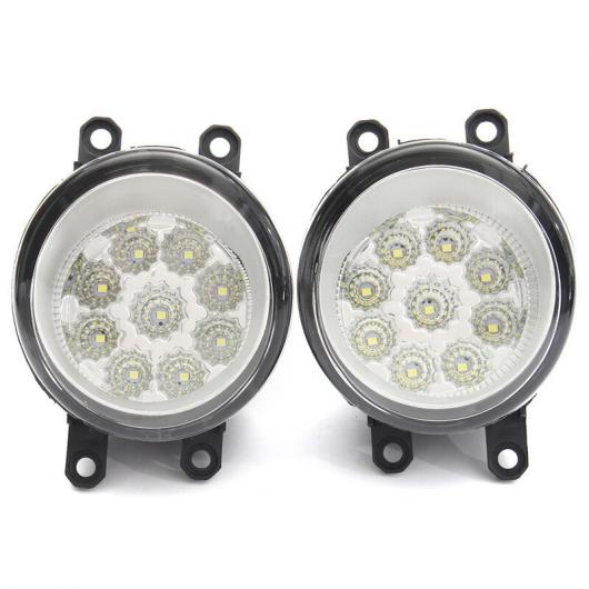 適用: トヨタ カムリ ハイブリッド JP仕様 2011 アップ 9LED チップ LED フォグ ヘッド ランプ H11 H8 12V 55W ハロゲン フォグライト タイプE AL KK 7691 AL :503563690:オートパーツエージェンシー