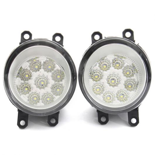 適用: トヨタ カローラ 2014 2015 2016 ノース アメリカ 9LED フォグライト H11 H8 12V 55W ハロゲン LED フォグ ヘッド ランプ タイプD AL KK 7693 AL :503563780:オートパーツエージェンシー