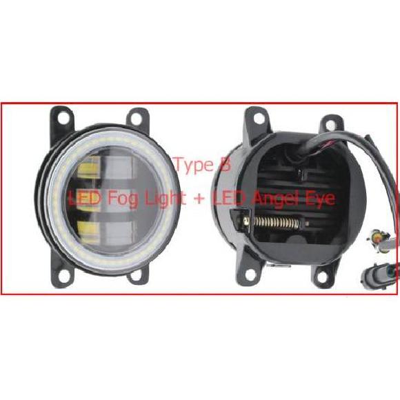 2�s�[�X LED �G���W�F���A�C DRL �K�p: �z���_ WR-V LED �t�H�O LED DRL�ELED�t�H�O���C�g�̂� �G���W�F���A�C�Ȃ� AL-KK-8164 AL