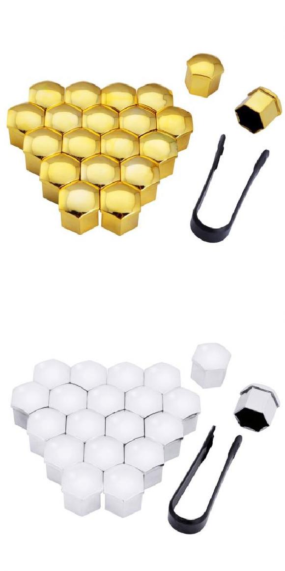 20�s�[�X 21mm ���j�o�[�T�� �A���`-�K ���� ABS �z�C�[�� �I�[�g �n�u �X�N�����[ �J�o�[ �z�C�[�� �i�b�g �{���g �J�o�[ �S�[���h�E�V���o�[ AP-ALL0404 AL