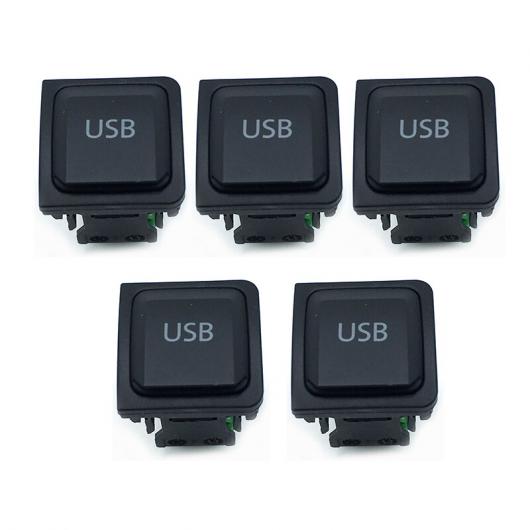 5ピース RCD 510 USB スイッチ プラグ 適用: ジェッタ MK5 MK6 ゴルフ MK5 MK6 シロッコ 5KD 035 726 A 5KD035726A AL LL 4629 AL :503778710:オートパーツエージェンシー