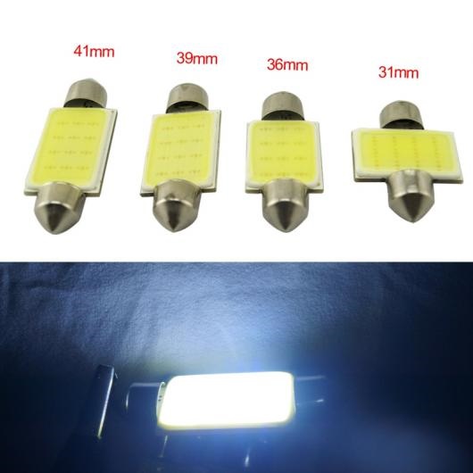 50�s�[�X �z���C�g COB 12SMD 12LED 1.5W �t�F�X�g�D�[�� LED �o���u �C���e���A �h�[�� ���C�g 31mm�`41mm AL-LL-7061 AL