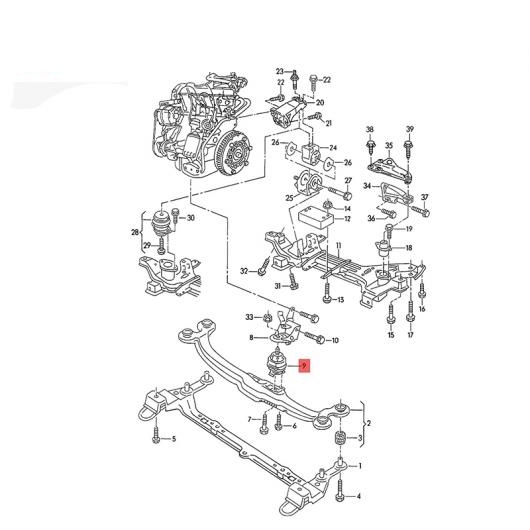 エンジン マウント 191199279D 191199279C 191199279B 適用: VW ジェッタ II ゴルフ II パサート ヴァリアント サルーン セアト トレド I AL MM 1094 AL : 504068360 : オートパーツエージェンシー