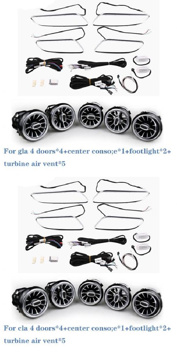 12�F LED �ʋC�� �����o���� �^�[�r�� �m�Y�� ���� �����v �K�p: �����Z�f�X�x���c A/CLA/GLA�N���X W176 W117 GLA�ECLA AL-MM-1901 AL